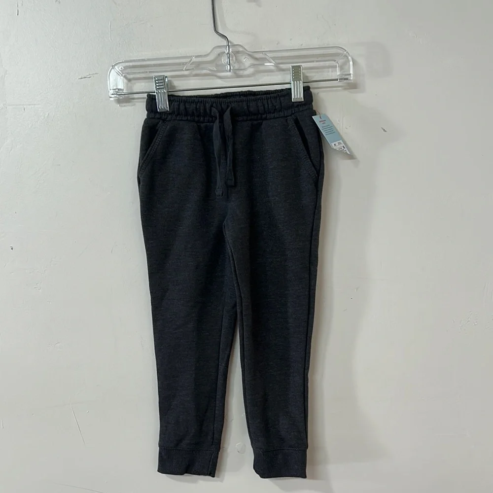 Cat & Jack Gray Sweatpants with Elastic Waistband